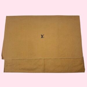 Louis Vuitton Vintage Tan Dustbag Drawstring